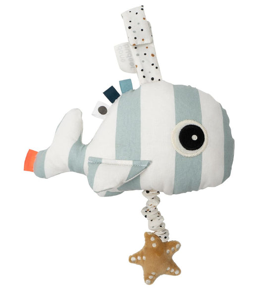 Done by Deer Muzikale dieren - Wally - Blauw - Done by Deer - OneSize - Muziekmobielen