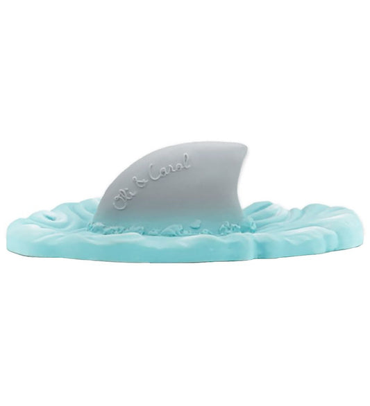 Oli & Carol Badspeelgoed - Natuurlijk Rubber - Haai - Blauw - Oli & Carol - OneSize - Badspeelgoed