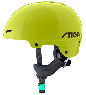 Stiga Fietshelm - Play - Limoen Groen - Stiga - Small (48/52 cm) - Fietshelmen