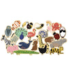 Djeco Houten magneten - 36 st. - Dieren - Djeco - OneSize - Magnetisch speelgoed