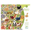 Djeco Houten magneten - 36 st. - Dieren - Djeco - OneSize - Magnetisch speelgoed