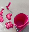 Scrunch Emmer - Silicone - 13 cm - Cherry Red - Scrunch - OneSize - Emmers