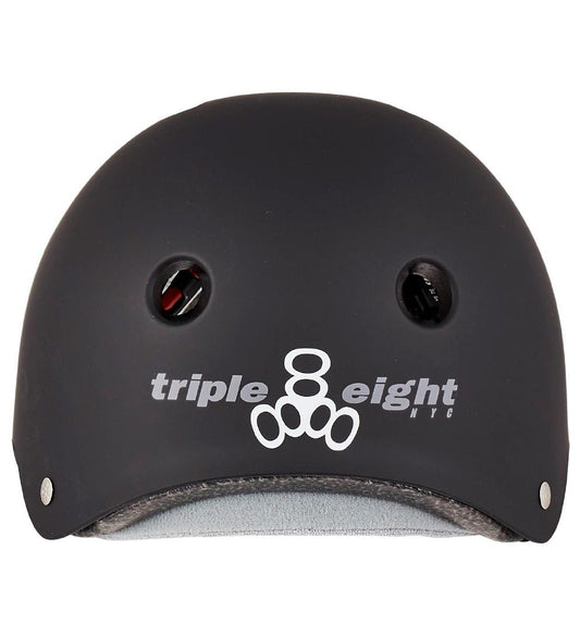 Triple Eight Babymuts - Gecertificeerde sweatsaver - Black Rubbe - Triple Eight - XS/S - Fietshelmen