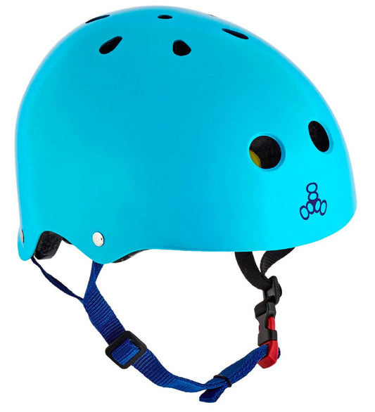 Triple Eight Babymuts - Dubbel gecertificeerde MiPS - Hyper Blue - Triple Eight - XS/S - Fietshelmen