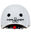 Triple Eight Babymuts - Lil 8 - White Glanzend - Triple Eight - 46-52 cm - Fietshelmen