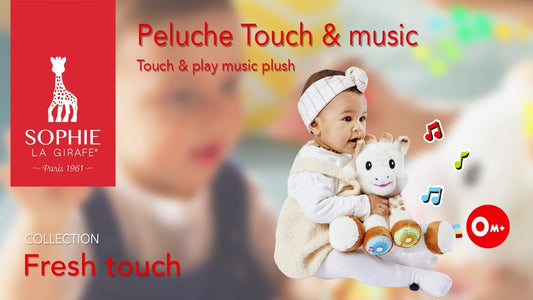 Knuffel Sophie de Giraf Touch & Music
