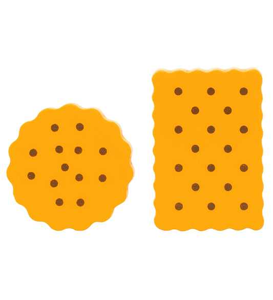 MaMaMeMo Speelgoedeten - Hout - 2 stk Pretzels - MaMaMeMo - OneSize - Speelgoedeten