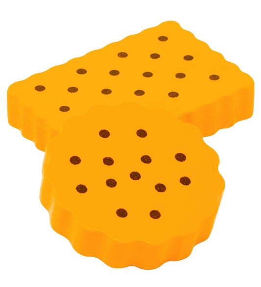 MaMaMeMo Speelgoedeten - Hout - 2 stk Pretzels - MaMaMeMo - OneSize - Speelgoedeten