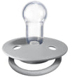 BIBS De Lux Fopspenen - Eén maat - 2-pack - Rond - Cloud/Black - BIBS - 0-3 jaar - Fopspenen