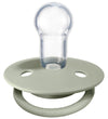 BIBS De Lux Fopspenen - Eén maat - 2-pack - Rond- Ivory/Sage - BIBS - 0-3 jaar - Fopspenen