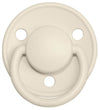 BIBS De Lux Fopspenen - Eén maat - 2-pack - Rond- Ivory/Sage - BIBS - 0-3 jaar - Fopspenen
