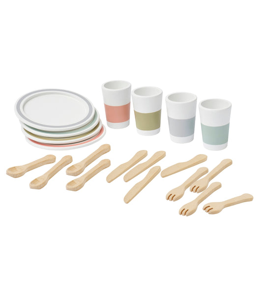 Kids Concept Bestek - Bistro - Hout/Wit - Kids Concept - OneSize - Speelkeukens