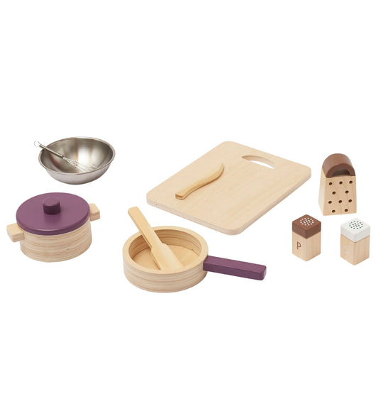 Kids Concept Keukenset - Bistrot - Naturel - Kids Concept - OneSize - Speelkeukens