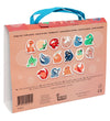 Petit Monkey Badspeelgoed - Puzzel - 16 stk - Dinosaurs - Petit Monkey - OneSize - Badspeelgoed