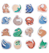Petit Monkey Badspeelgoed - Puzzel - 16 stk - Dinosaurs - Petit Monkey - OneSize - Badspeelgoed