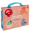 Petit Monkey Badspeelgoed - Puzzel - 16 stk - Dinosaurs - Petit Monkey - OneSize - Badspeelgoed