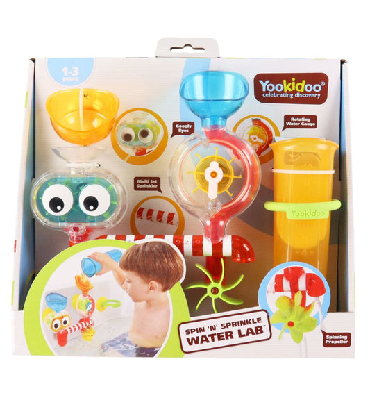 Yookidoo Badspeelgoed - Spin 'N' Sprinkle Water Lab - Yookidoo - OneSize - Badspeelgoed