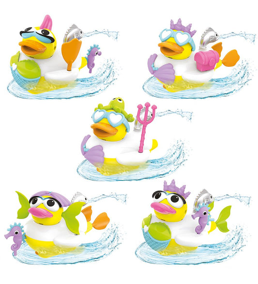 Yookidoo Badspeelgoed - Jet Eend - Maak een Mermaid - Yookidoo - OneSize - Badspeelgoed