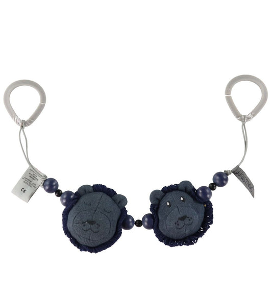Smallstuff Kinderwagenspanner - Navy Leeuw - Smallstuff - OneSize - Kinderwagenspanners