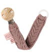 Smallstuff Speenketting - Gehaakt - Dark Rose - Smallstuff - OneSize - Speenkettingen