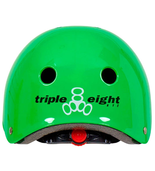 Triple Eight Babymuts - Lil 8 - Green Glanzend - Triple Eight - 46-52 cm - Fietshelmen