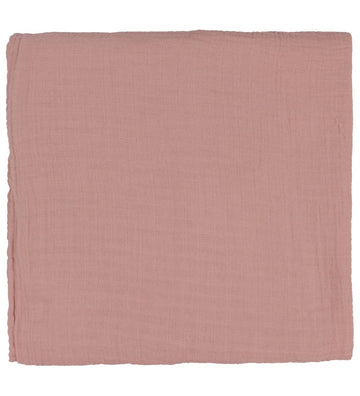 Bibs Wikkeldoek - 120x120 cm - Blush - BIBS - OneSize - Wikkeldoeken