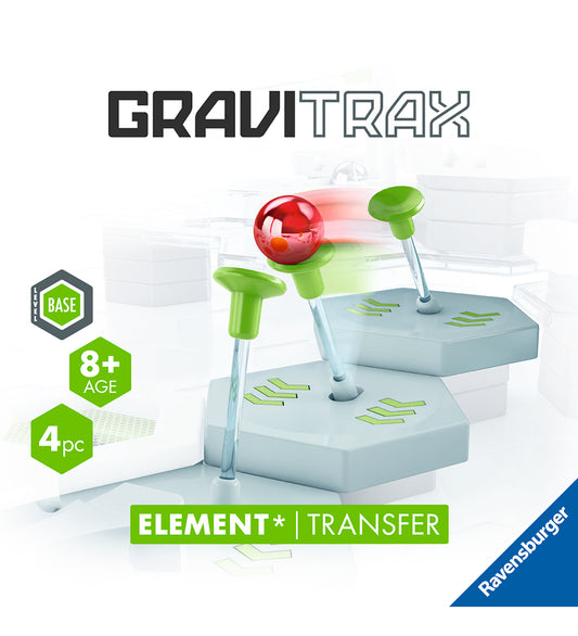GraviTrax Element - Overdracht - 4 Onderdelen - GraviTrax - OneSize - Knikkerbanen