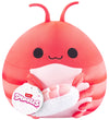 Snackles Knuffel - 20 cm - Kreeft Rachel m. Sushi - SNACKLES - OneSize - Knuffels