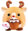 Snackles Knuffel - 20 cm - Het Rendier Jaime m. Chocolademousse - SNACKLES - OneSize - Knuffels