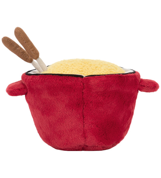Jellycat Knuffel - 13x20 cm - Amuseables Kaasfondue - Jellycat - OneSize - Knuffels