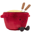 Jellycat Knuffel - 13x20 cm - Amuseables Kaasfondue - Jellycat - OneSize - Knuffels