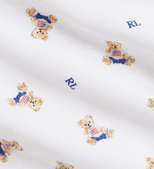 Polo Ralph Lauren Cadeaubox - Babyslabbetje/Muts/Romper l/s - Wi - Polo Ralph Lauren - 68 - Rompers Lange Mouw