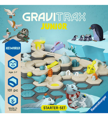 GraviTrax Junior Starterset - 101 Onderdelen - Ice Wereld - GraviTrax - OneSize - Knikkerbanen