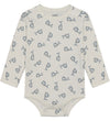 Pippi Baby Rompers l/s - 4-pack - Vuursteen Stone - Pippi Baby - 68 - Rompers Lange Mouw
