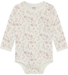 Pippi Baby Rompers l/s - 4-pack - Violet Ice - Pippi Baby - 1 jaar (80) - Rompers Lange Mouw