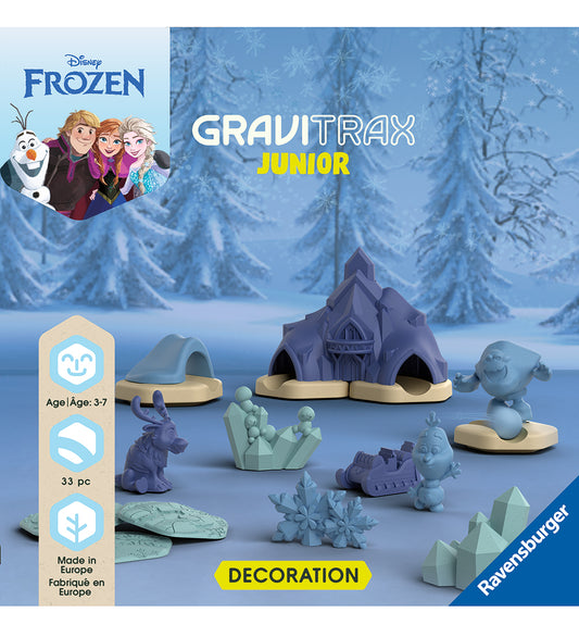 GraviTrax Junior Uitbreiding - Decoratie - Bevroren - 33 Onderde - GraviTrax - OneSize - Knikkerbanen