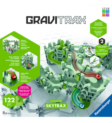 GraviTrax Knikkerbaan - Action Set - Skytrax - 122 Onderdelen - GraviTrax - OneSize - Knikkerbanen