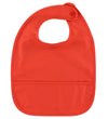 OYOY Slabbetjes - 2-pack - PU - Dino - Boter/Cherry Red - OYOY - OneSize - Slabbetjes