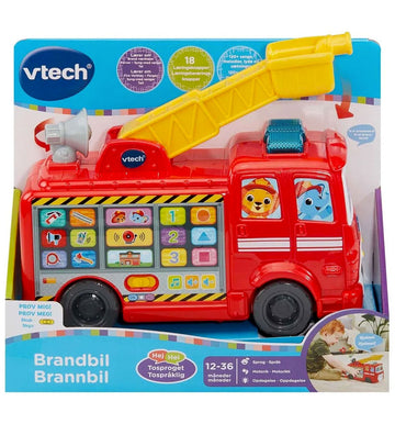 Vtech Activiteitenspeelgoed m. Licht/Geluid - Brandweerwagen - D - Vtech - OneSize - Activiteitenspeelgoed