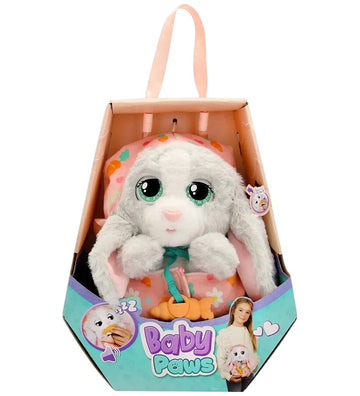 Baby Paws Interactief Knuffel - 24 cm - Bunny - Baby Paws - OneSize - Knuffels