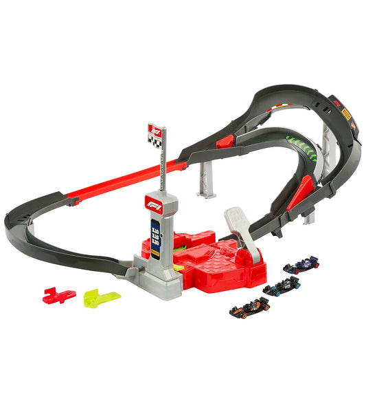Hot Wheels Racebaan - F-1 Racing Sprint De circuitset - Hot Wheels - OneSize - Racebanen