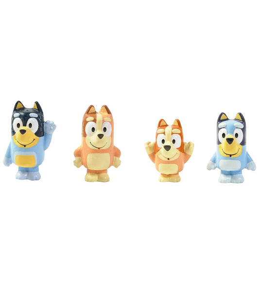Toomies Badspeelgoed - 4 st. - Bluey Familie badspuiters - Toomies - OneSize - Badspeelgoed