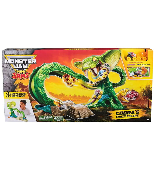 Monster Jam Racebaan - Mini Jams - Cobra's Crazy Escape - Monster Jam - OneSize - Racebanen