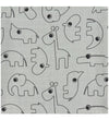 Done by Deer Wikkeldoek - 120x120 cm - 2-pack - Contour Grey - Done by Deer - OneSize - Wikkeldoeken