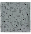 Done by Deer Wikkeldoek - 120x120 cm - 2-pack - Contour Grey - Done by Deer - OneSize - Wikkeldoeken