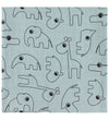 Done by Deer Wikkeldoek - 120x120 cm - 2-pack - Contour Blue - Done by Deer - OneSize - Wikkeldoeken