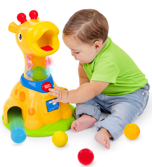 Bright Starts Activiteitenspeelgoed - Draaiende plekken Giraffe - Bright Starts - OneSize - Activiteitenspeelgoed