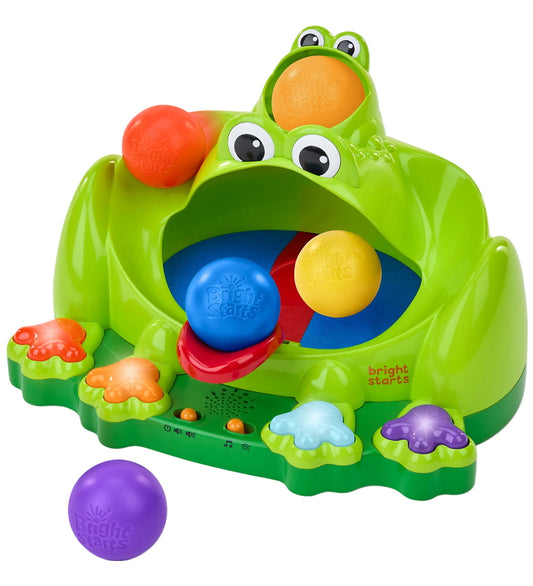 Bright Starts Activiteitenspeelgoed - Poppin' Ball Kikker - Bright Starts - OneSize - Activiteitenspeelgoed