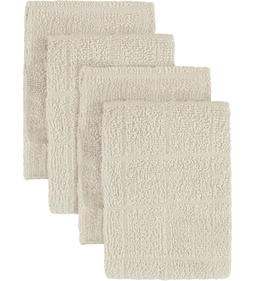 Pippi Washanden - Noos - 4-pack - 27x27 cm - Regenachtige dag - Pippi Baby - OneSize - Washandjes