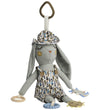 Smallstuff Activiteiten Speeltje - Konijn - 30 cm - Blue Raket - Smallstuff - OneSize - Knuffels